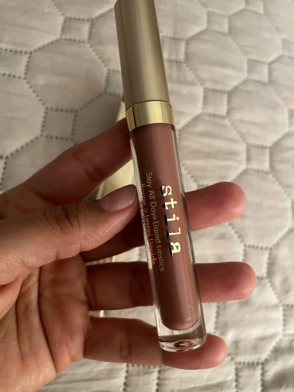 Stila Capri Shimmer Liquid Lipstick - Rose Pink Shimmer